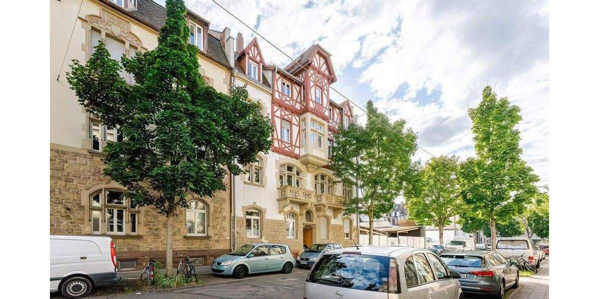 Etagenwohnung Karlsruhe Oststadt - 2 Zimmer, 52 m&sup2;, 190.000&euro; | Angebot:25706114