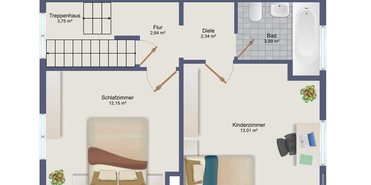 Reihenhaus voller Möglichkeiten und Gartenidylle - ideal für kleine Familien 4 zimmer