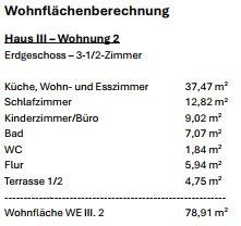 Erdgeschoßwohnung Schwieberdingen - 3.5 Zimmer, 79 m&sup2;, 395.000&euro; | Angebot:27234547