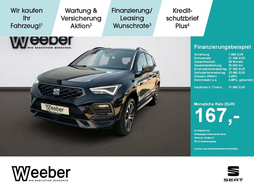 Seat Ateca 26.221 km 31.390 € Calw 75365