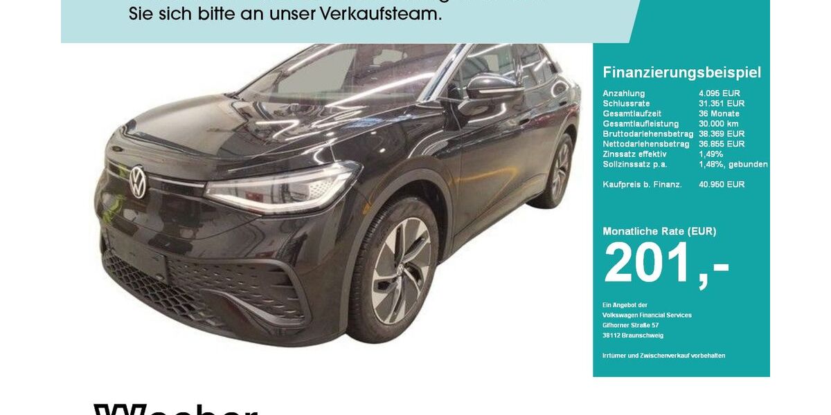 VW ID.5 12.567 km 40.750 &euro; Weil der Stadt 71263