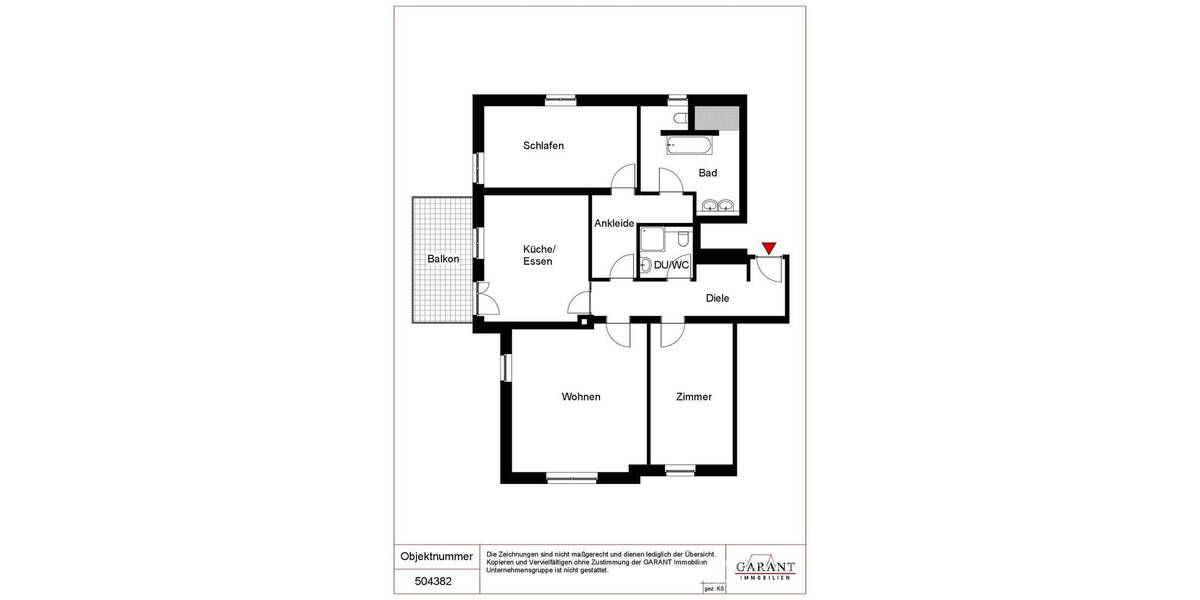 Etagenwohnung Karlsruhe Weststadt - 3 Zimmer, 133 m&sup2;, 1.295.000&euro; | Angebot:26674462