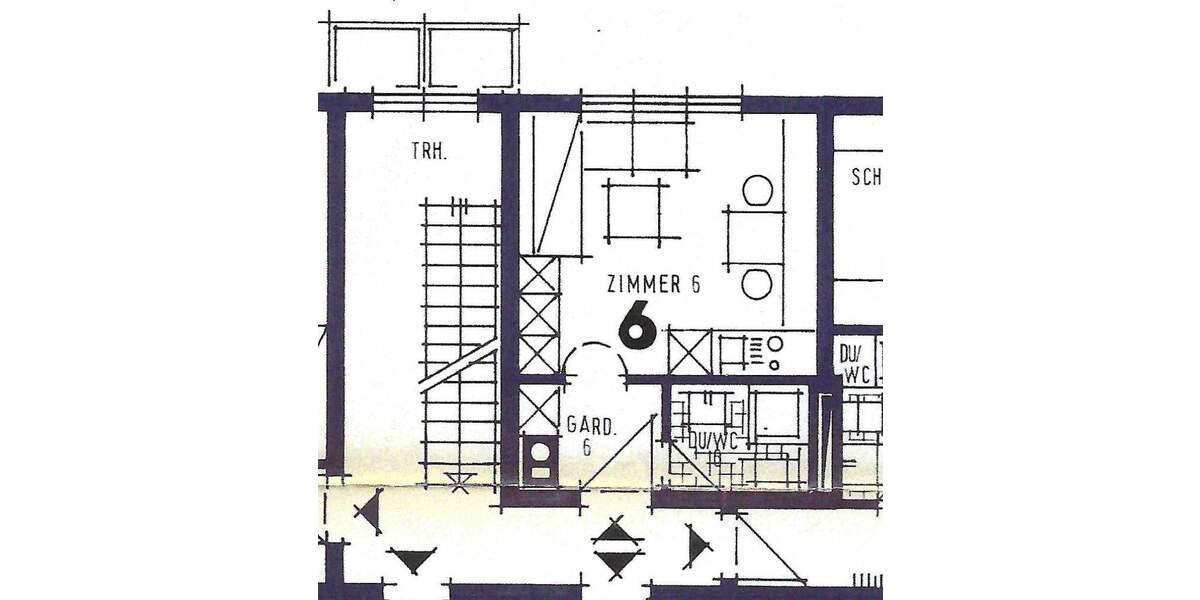1 Zimmer Wohnung im 1. Obergeschoss ohne Balkon 1 zimmer