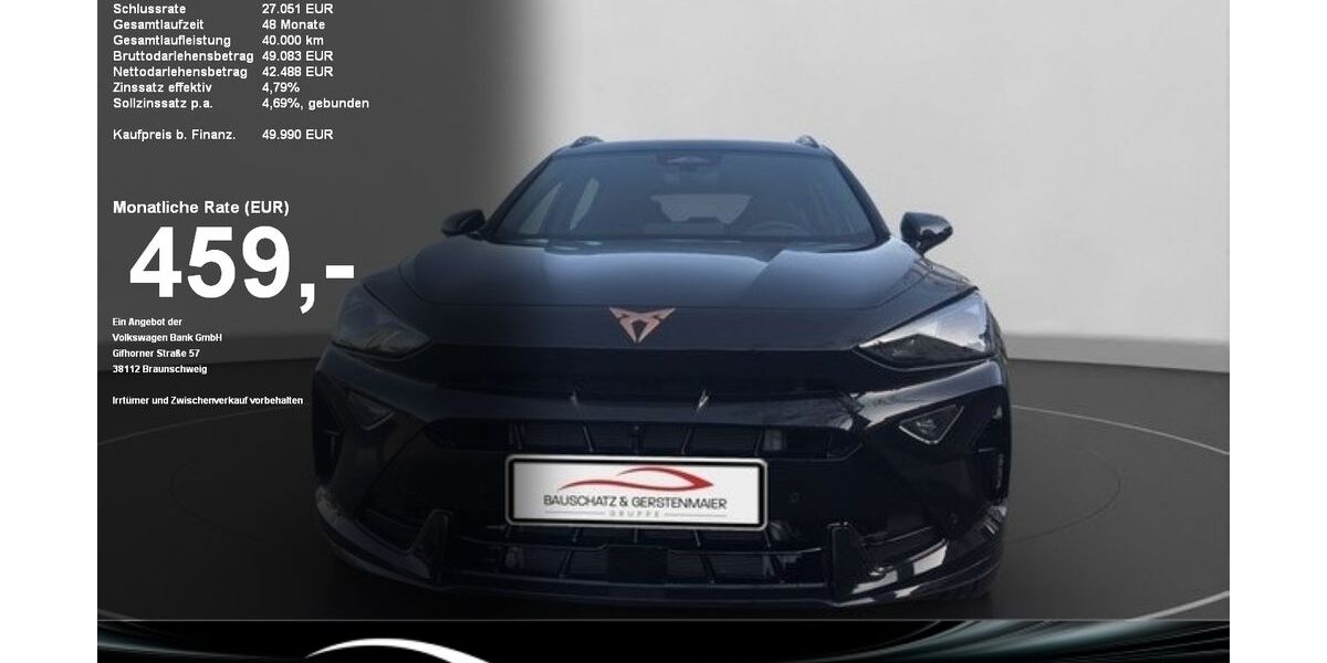 Cupra Formentor 5.000 km 49.990 &euro; Gaggenau 76571