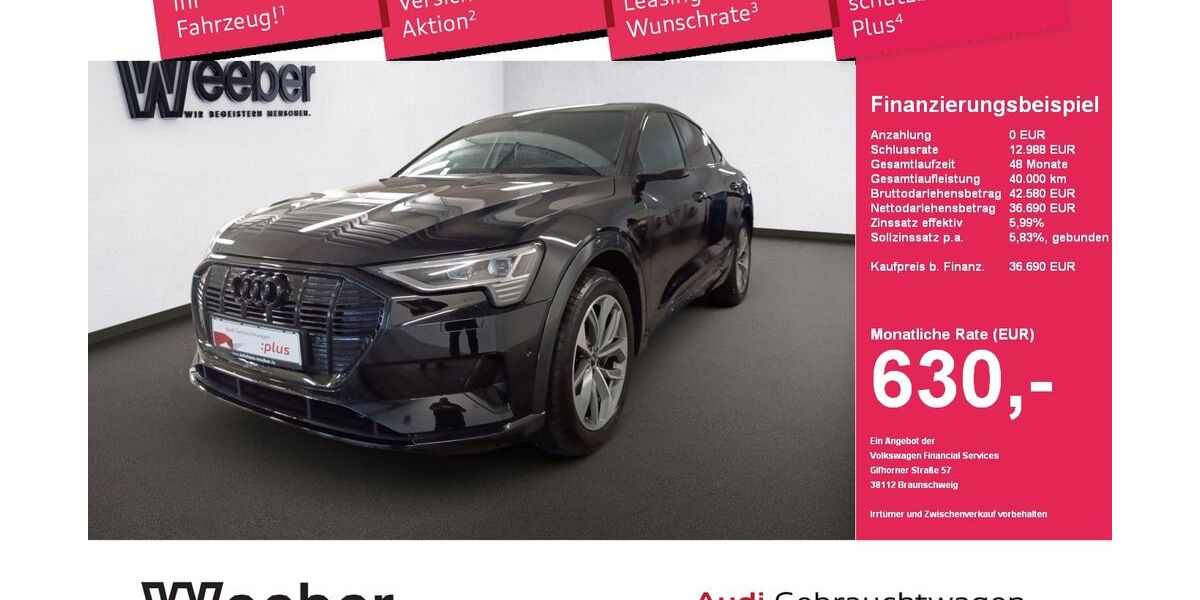 Audi e-tron 31.192 km 34.990 &euro; Leonberg 71229