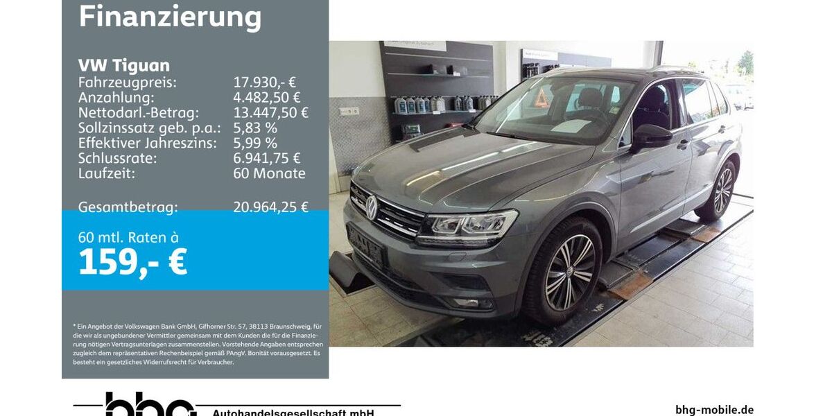 VW Tiguan 131.978 km 17.330 &euro; Ettlingen 76275