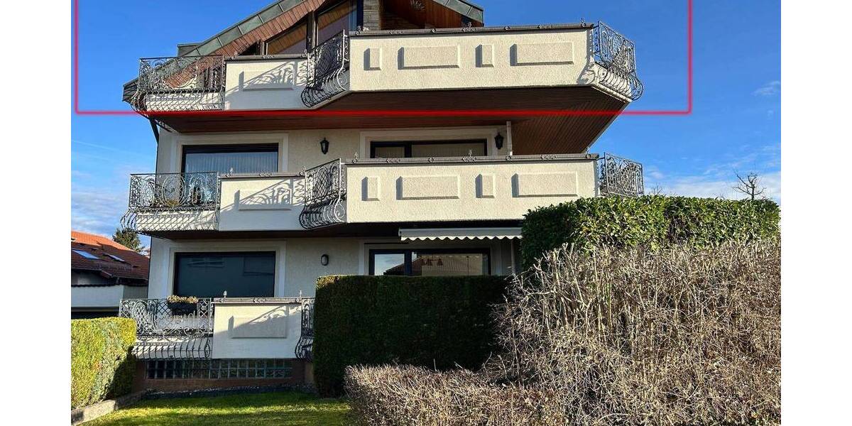 3,5 Zi.-Penthousewohnung mit Dachterrasse und Garage in Pforzheim-Rodgebiet 3 zimmer