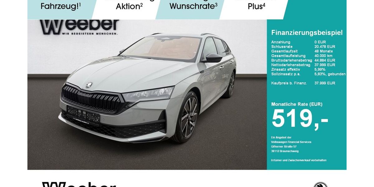 Skoda Octavia 3.500 km 36.870 &euro; Weil der Stadt 71263