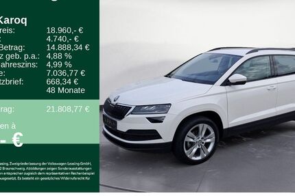 Skoda Karoq 76.014 km 19.660 &euro; Ettlingen 76275