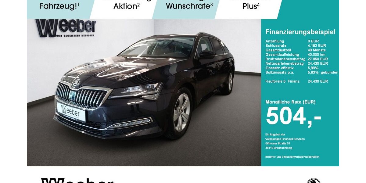 Skoda Superb 67.513 km 24.430 &euro; Leonberg 71229
