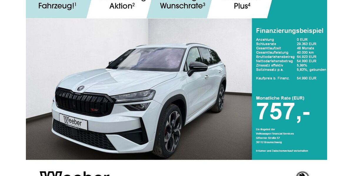 Skoda Kodiaq 9.900 km 53.590 &euro; Leonberg 71229