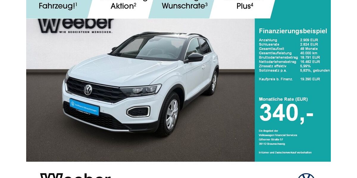 VW T-Roc 100.491 km 19.279 &euro; Weil der Stadt 71263
