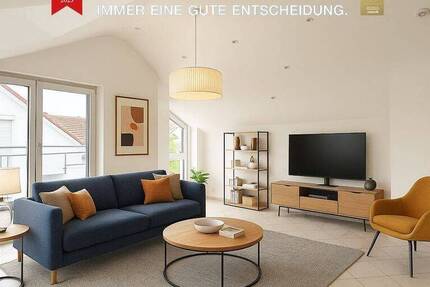 Wohnen mit Weitblick- exklusive Dachgeschoßwohnung in Stuttgart-Schönberg!