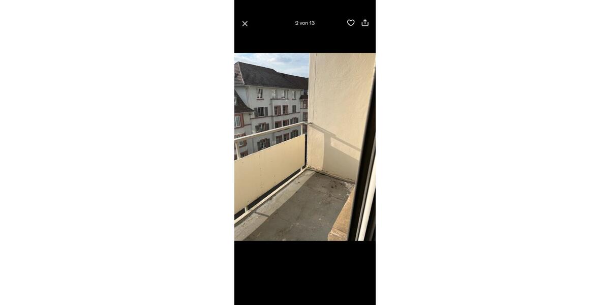 Etagenwohnung Pforzheim Nordstadt - 2 Zimmer, 59 m&sup2;, 650&euro; | Angebot:26323363