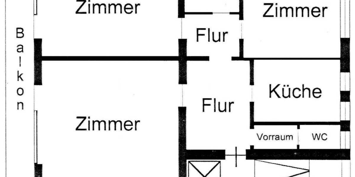 Etagenwohnung Karlsruhe Südstadt - 3 Zimmer, 85 m&sup2;, 345.000&euro; | Angebot:25782148