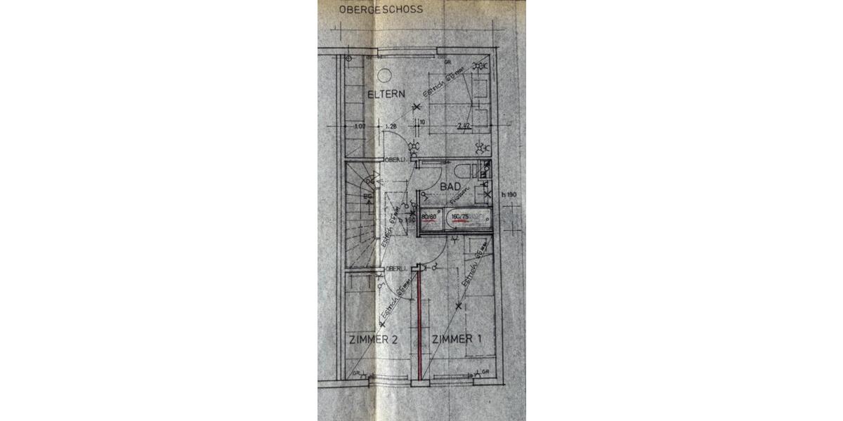 Reihenhaus Pforzheim Brötzingen - 5 Zimmer, 125 m&sup2;, 440.000&euro; | Angebot:25099206