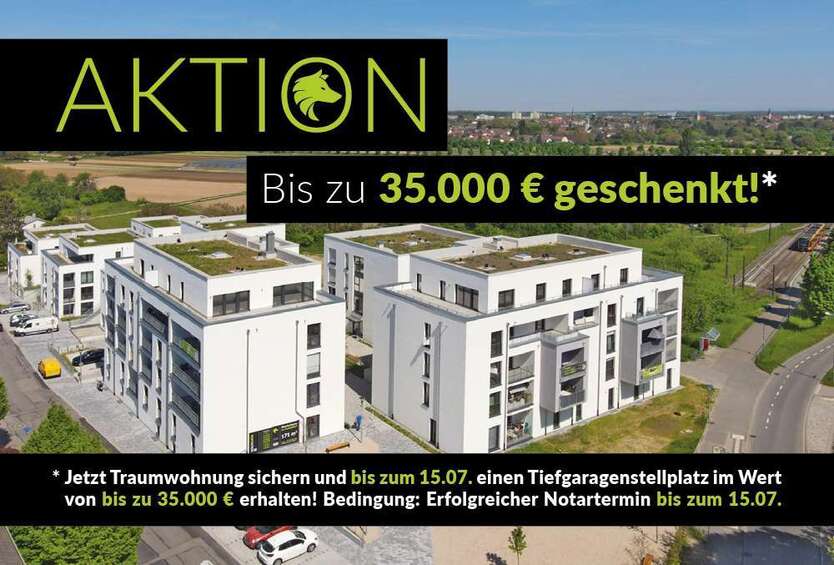 Wohnung zum Kaufen in Karlsruhe Wolfartsweier 629.900 € 105.18 m²
