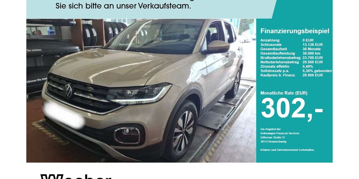 VW T-Cross 32.560 km 20.950 &euro; Leonberg 71229