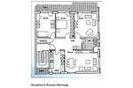 Etagenwohnung Karlsruhe Hohenwettersbach - 4 Zimmer, 615.000&euro; | Angebot:26929376