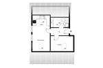 Etagenwohnung Niefern-Öschelbronn Öschelbronn - 2 Zimmer, 31 m&sup2;, 95.000&euro; | Angebot:26155229