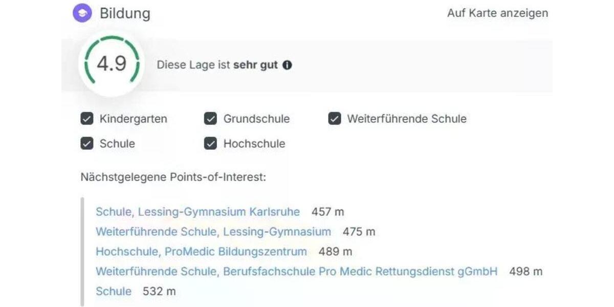 Etagenwohnung Karlsruhe Beiertheim-Bulach - 2 Zimmer, 70 m&sup2;, 314.950&euro; | Angebot:25364772