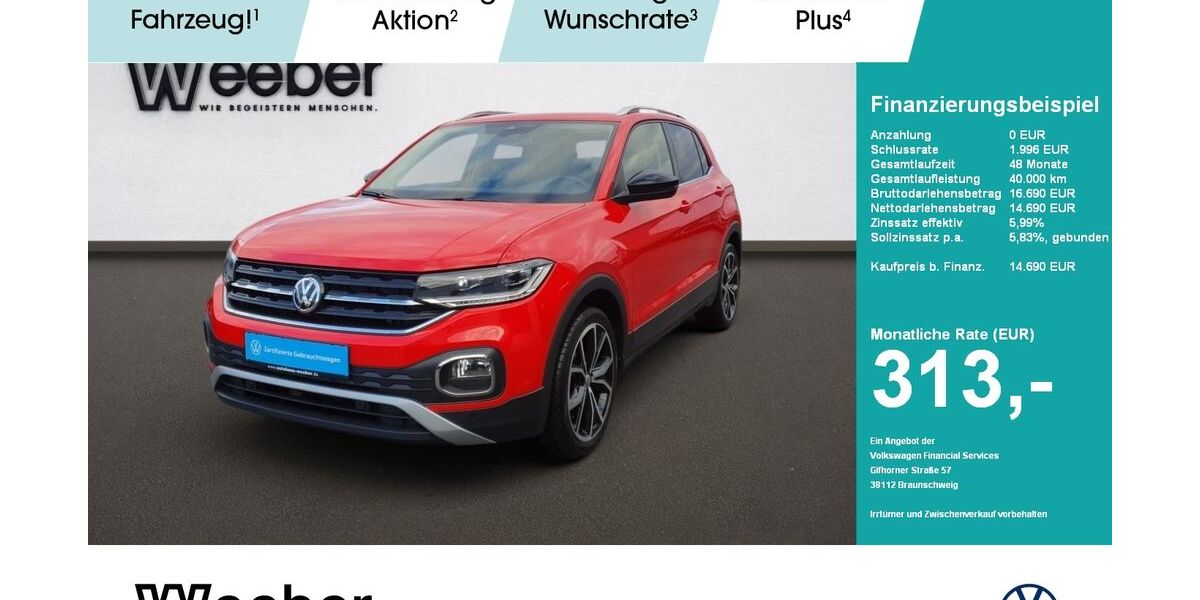 VW T-Cross 107.671 km 14.690 &euro; Calw 75365