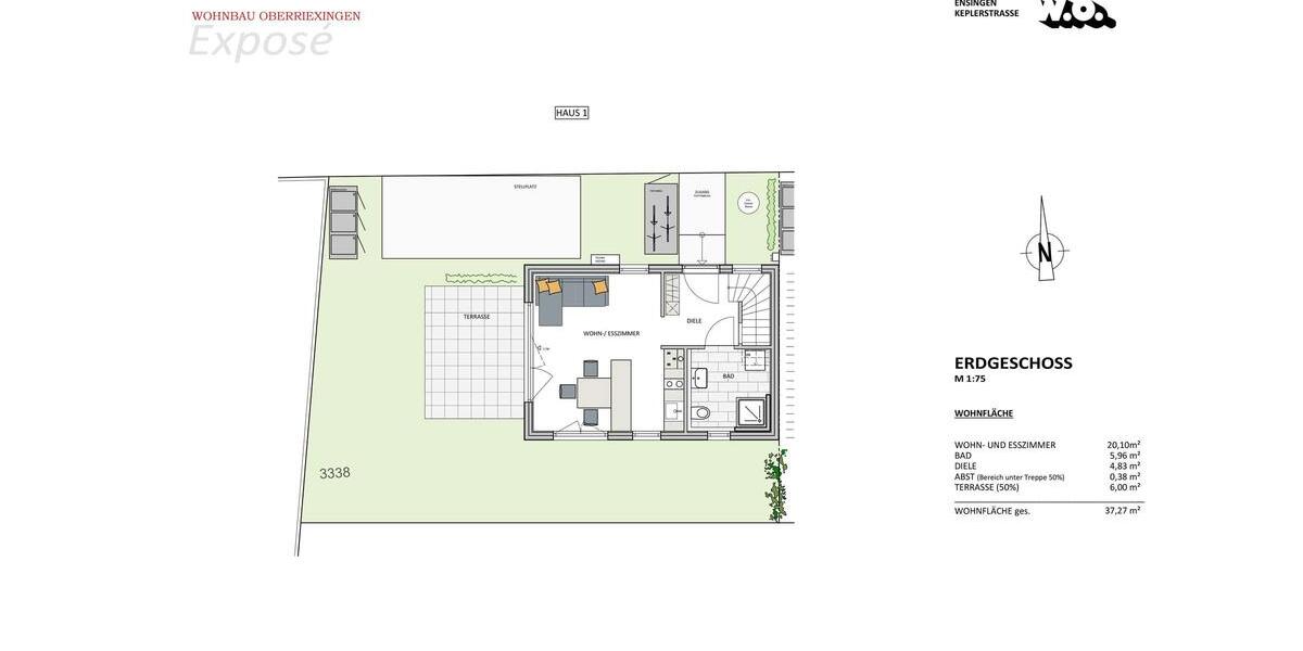 W.O.hnen KOMPAKT - Ihr Traumhaus, ein Raumwunder mit effizienter Flächennutzung in Ensingen zimmer