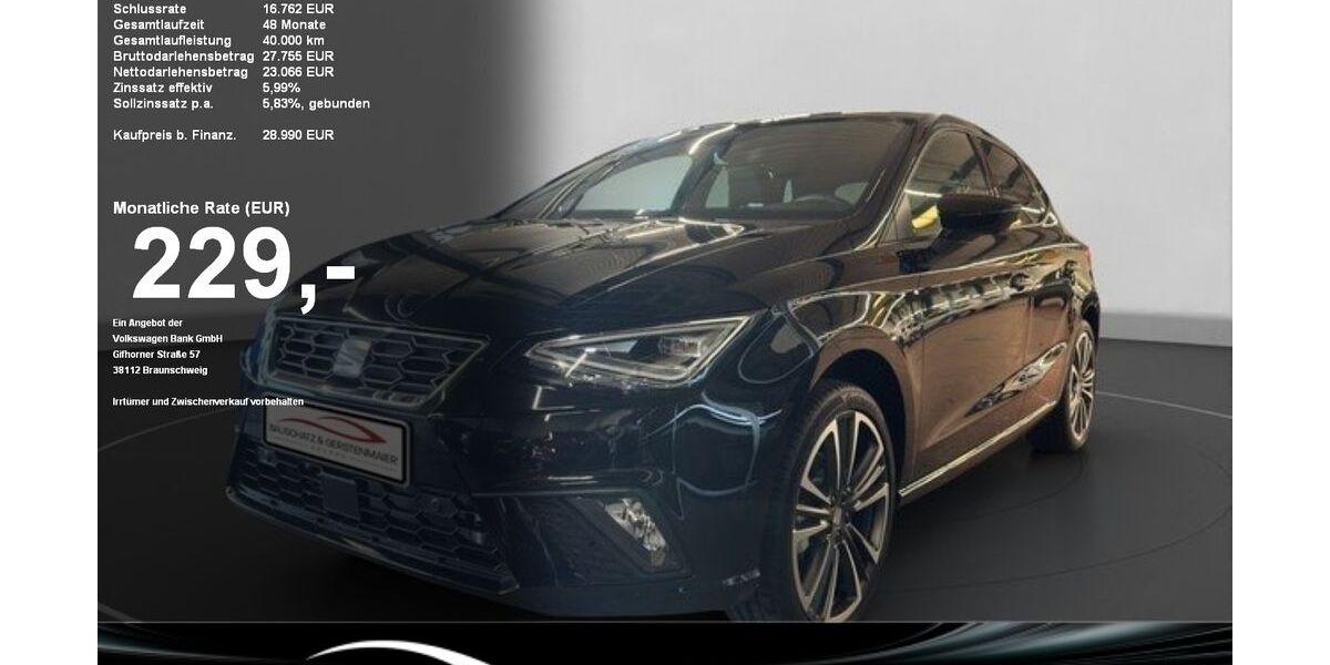 Seat Ibiza 2.518 km 28.490 &euro; Gaggenau 76571