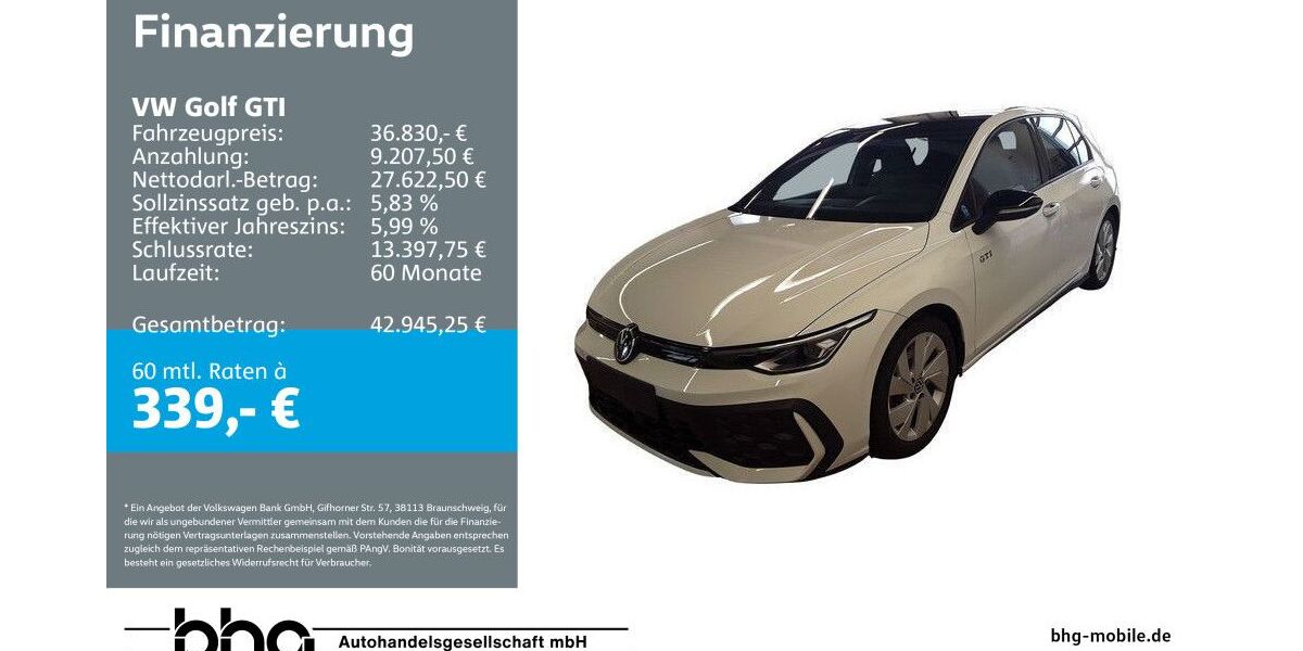 VW Golf 20.281 km 35.960 &euro; Ettlingen 76275