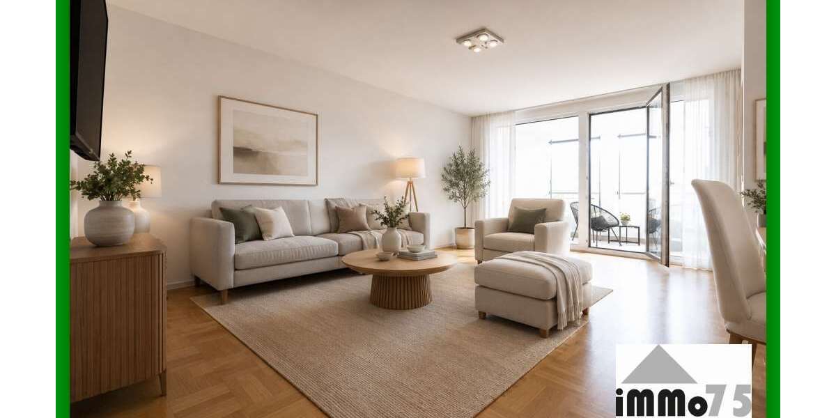 Etagenwohnung Eisingen - 3 Zimmer, 92 m&sup2;, 257.000&euro; | Angebot:26919511