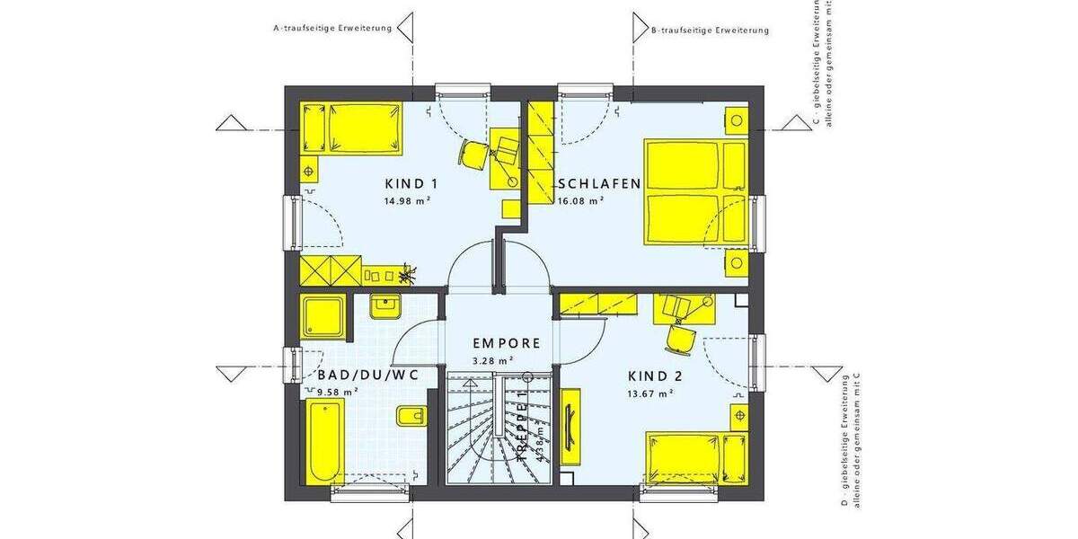 Einfamilienhaus Karlsruhe Hohenwettersbach - 4 Zimmer, 126 m&sup2;, 665.000&euro; | Angebot:25772330