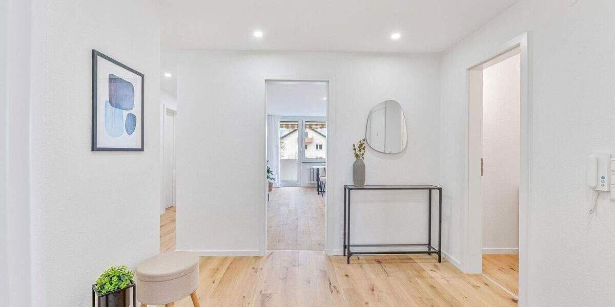 3 Zimmer mit Balkon hochwertig renoviert 3 zimmer