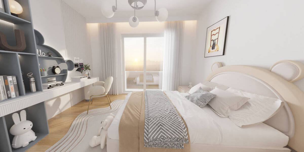 Licht. Raum. Lebensqualität - 4-Zimmer-Wohnung mit großzügiger Loggia 4 zimmer