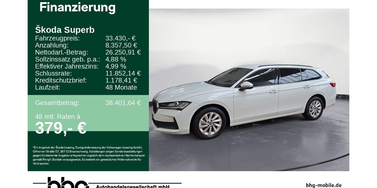 Skoda Superb 29.217 km 32.460 &euro; Ettlingen 76275