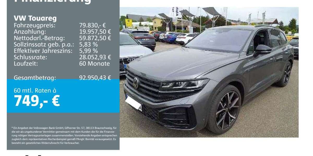 VW Touareg 15.890 km 79.830 &euro; Ettlingen 76275