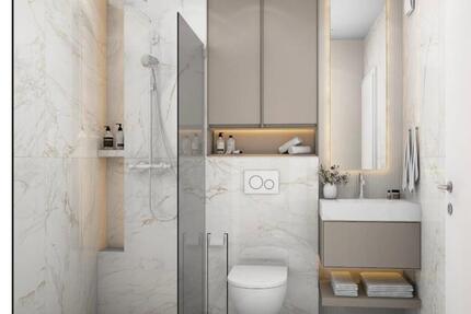 2-Zimmer-Whg. 62 m² - Erstbezug nach Sanierung inkl. EBK, Balkon 2 zimmer