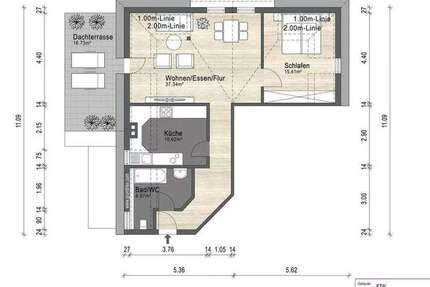 Wohnung zum Mieten in Stuttgart 1.180 € 72 m²