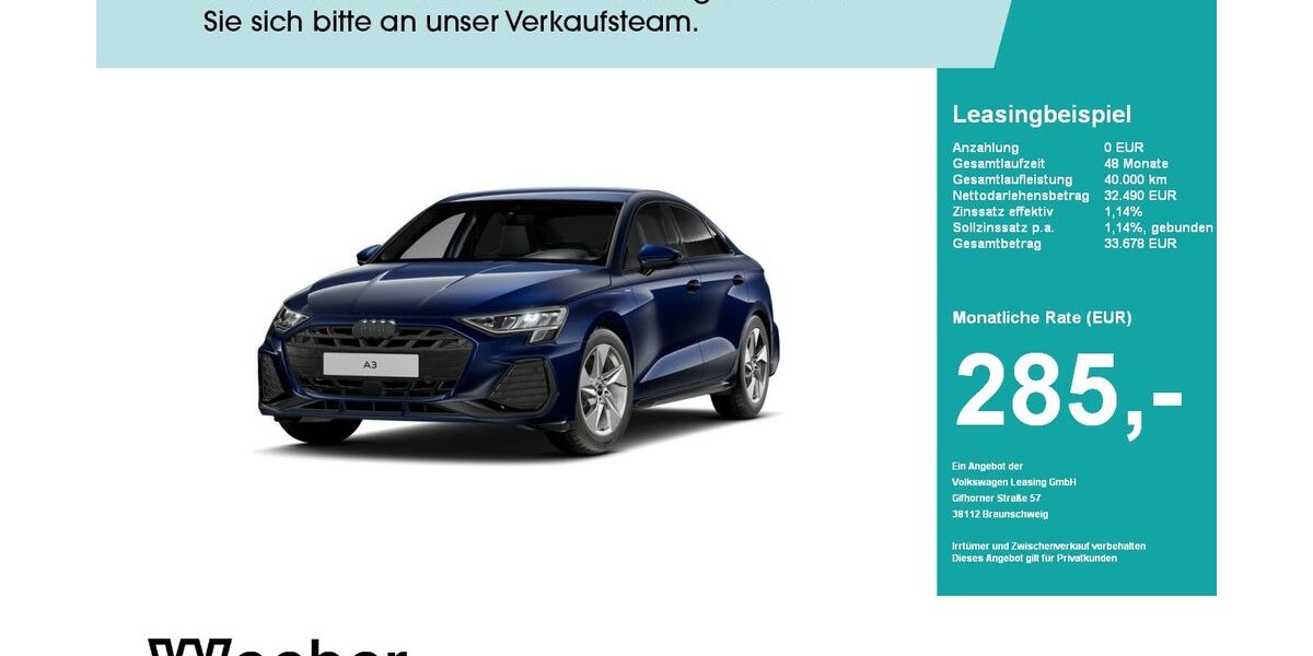 Audi A3 33.699 km 32.039 &euro; Leonberg 71229