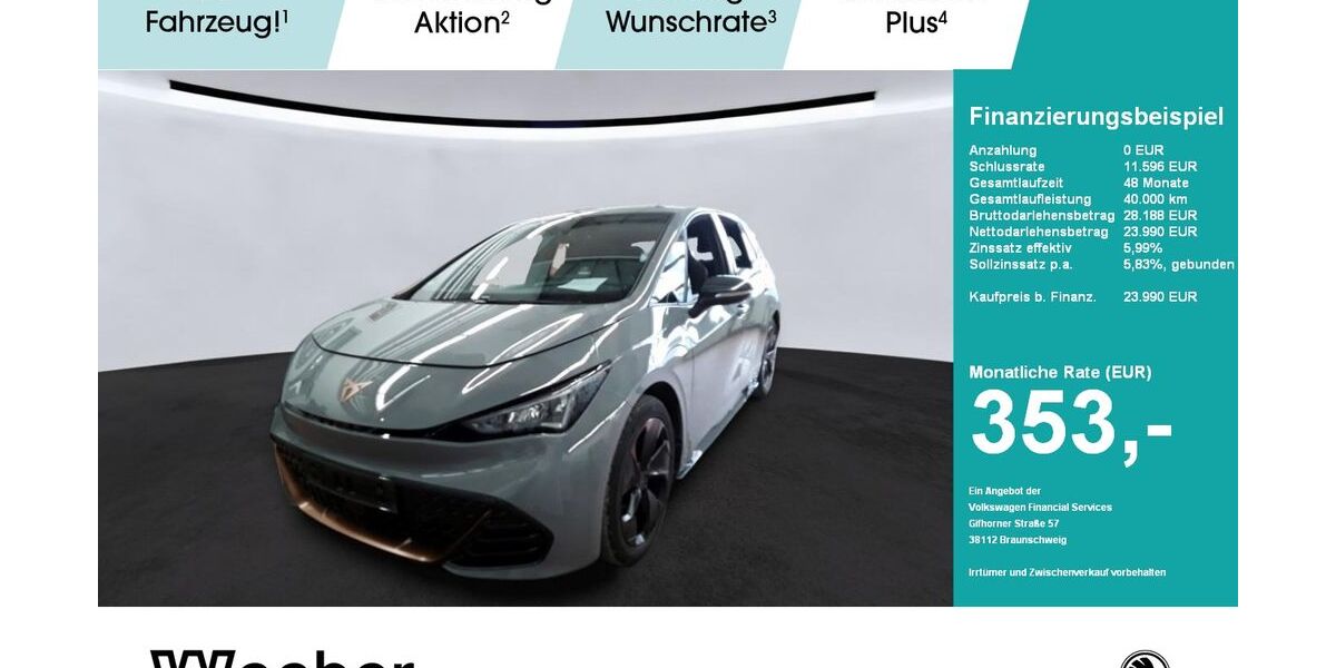 Cupra Born 43.544 km 23.990 &euro; Leonberg 71229