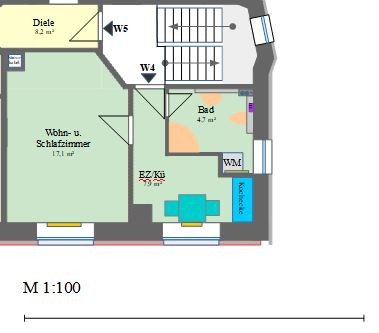 Großzügige 1,5-Zimmer-Wohnung in zentrumsnahem KFW-Effizienzhaus (Mietdauer: min 4 Jahre) - Etagenwohnung Bad Herrenalb | Angebot:27384243