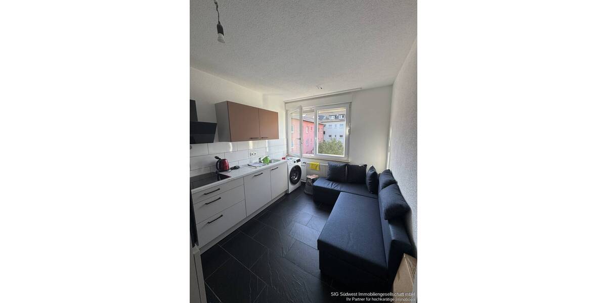 Etagenwohnung Pforzheim Südstadt - 1 Zimmer, 36 m&sup2;, 500&euro; | Angebot:26376973