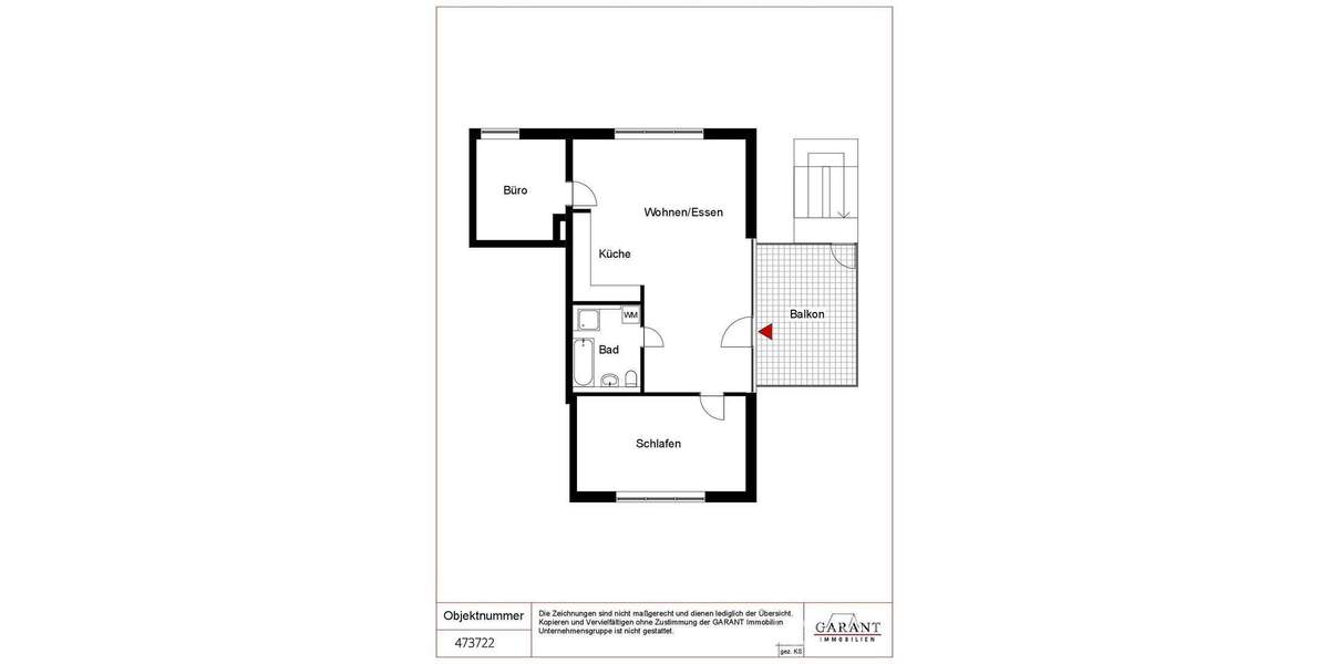 Etagenwohnung Friolzheim - 3 Zimmer, 89 m&sup2;, 1.100&euro; | Angebot:25707608