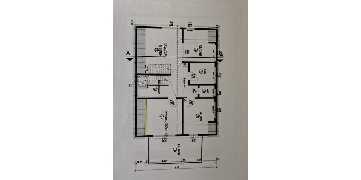 Dachgeschoßwohnung Sachsenheim - 3 Zimmer, 83 m&sup2;, 900&euro; | Angebot:26665997