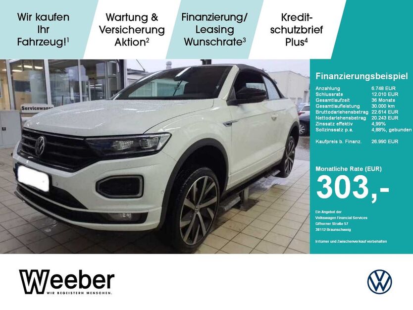 VW T-Roc 27.060 km 26.590 € Weil der Stadt 71263