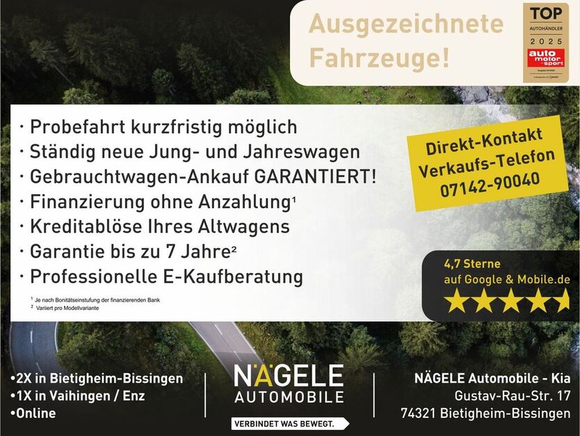Kia Sportage 1.001 km 33.800 € Bietigheim-Bissingen 74321