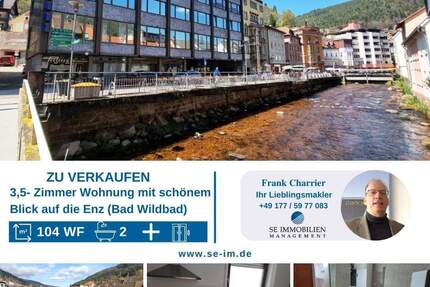 Wohnung Bad Wildbad - 3 Zimmer, 104 m&sup2;, 175.000&euro; | Angebot:25780875