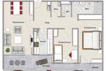 Etagenwohnung Sindelfingen Ost - 3 Zimmer, 80 m&sup2;, 285.000&euro; | Angebot:26502851