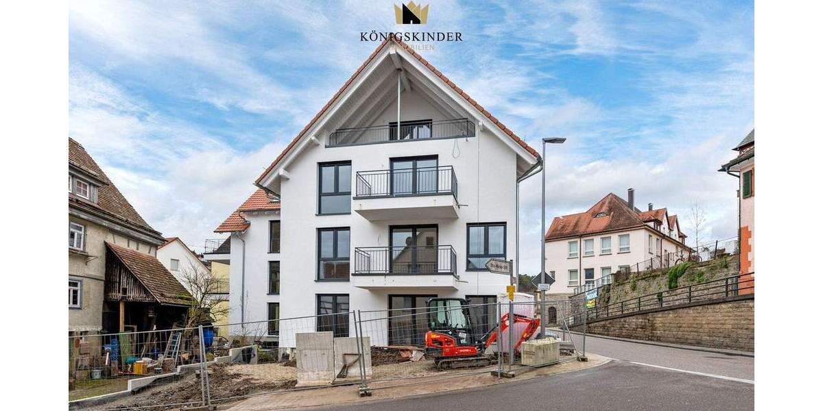 NeubauWohnung Nr. 7 in Weissach - 96m², A+, Aufzug, Erstbezug 4 zimmer