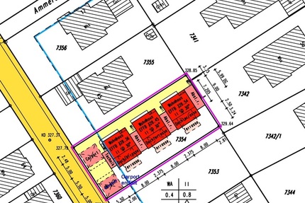 Grundstück mit genehmigter Planung für 3 Häuser - Grundstück Pforzheim Mäuerach | Angebot:24766623
