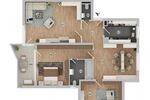 Etagenwohnung Dobel - 4 Zimmer, 106 m&sup2;, 940&euro; | Angebot:26039050